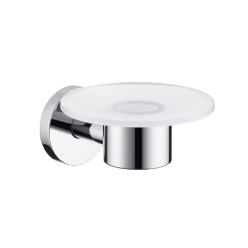 Hansgrohe-HG-Seifenschale-Logis-brushed-nickel-40515820 gallery number 1